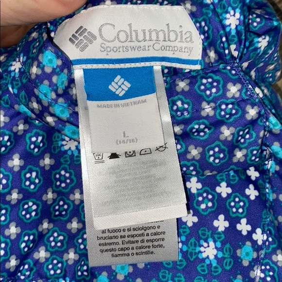 Beautiful Girl’s Columbia Reversable Jacket  L - Picture 4 of 4